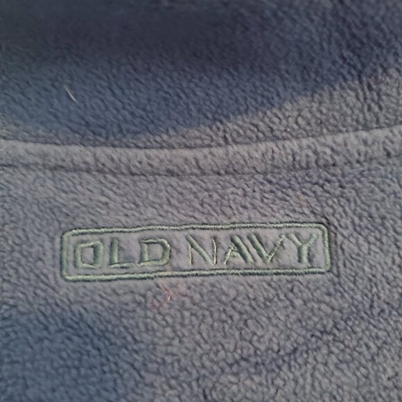 Old Navy Moon Dance Blue '94 Half Zip Fleece Pullover Sweater Jacket Size Small - Picture 5 of 10